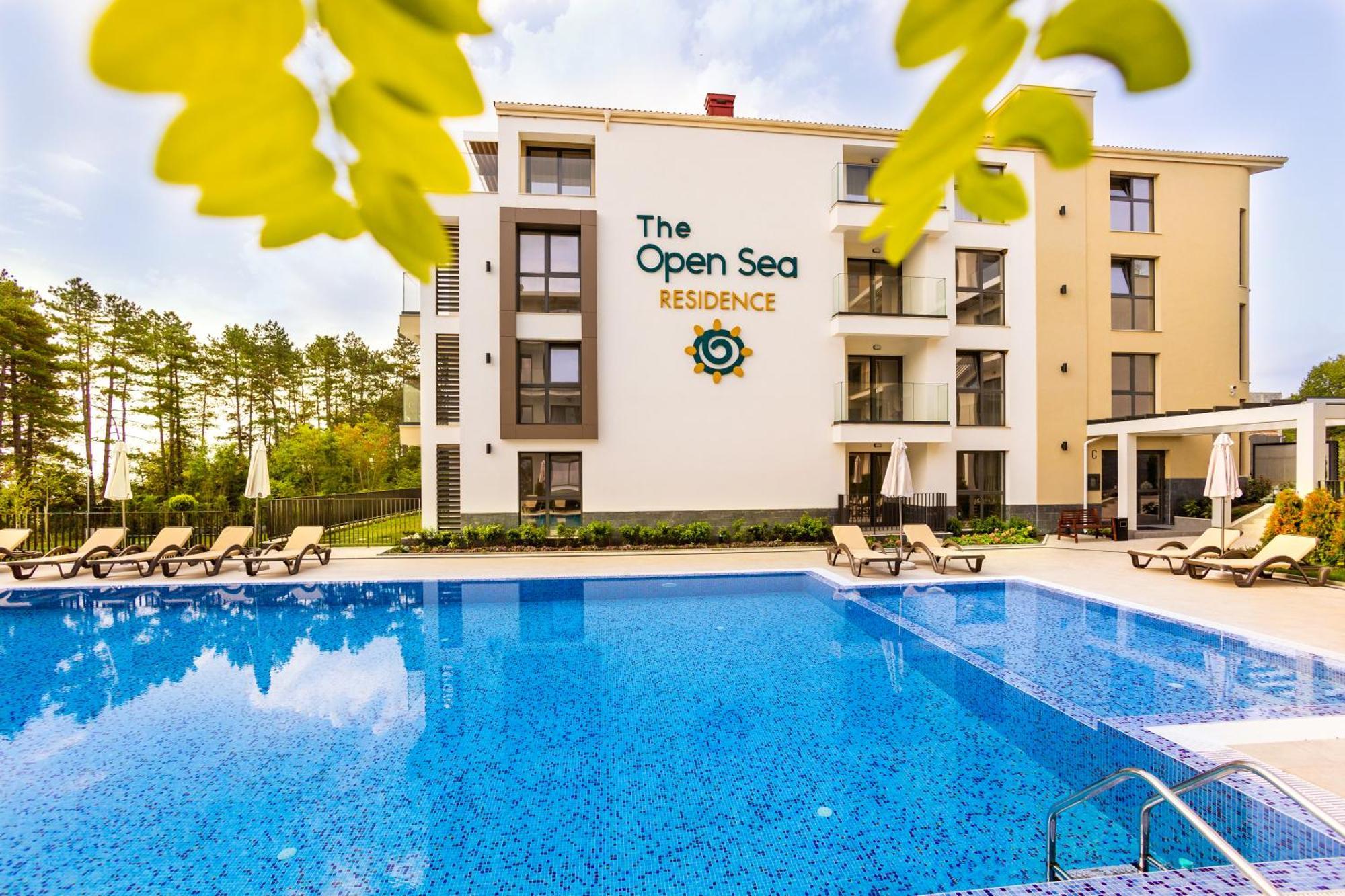 Open Sea Panorama Residence Obzor Exterior foto