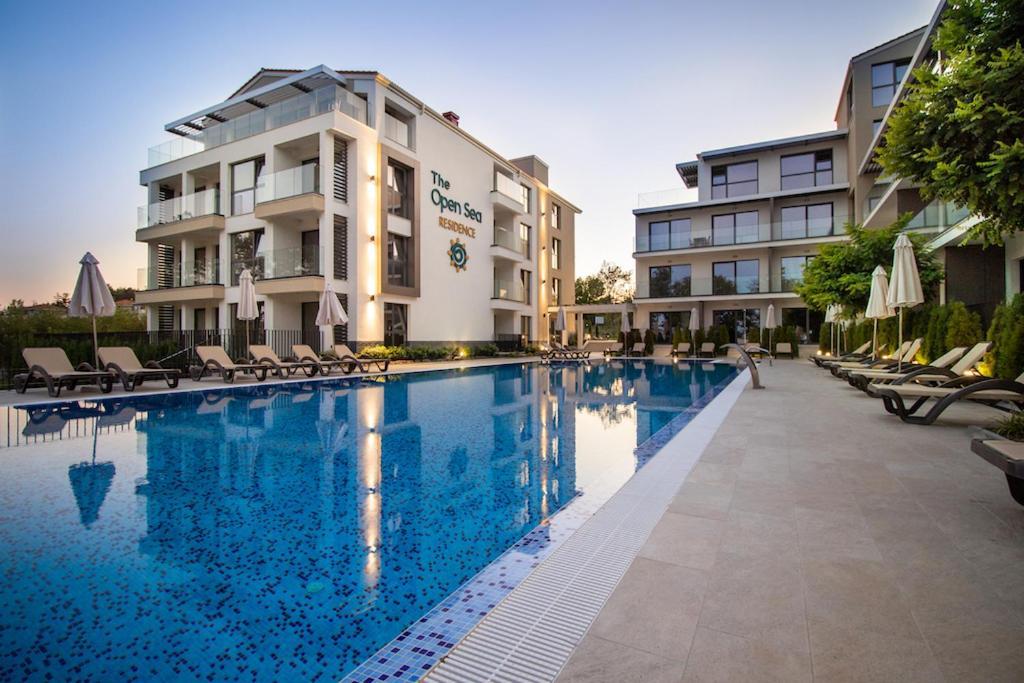 Open Sea Panorama Residence Obzor Exterior foto